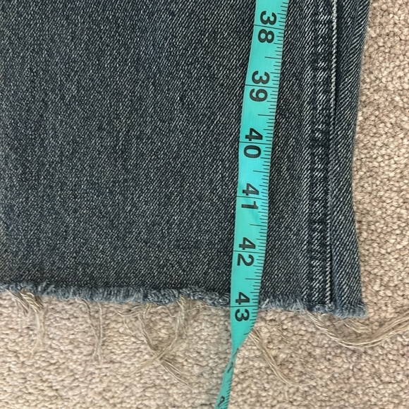 GRLFRND Harlow Highrise bootcut Women's loose Slit hem Jeans - Picture 14 of 17